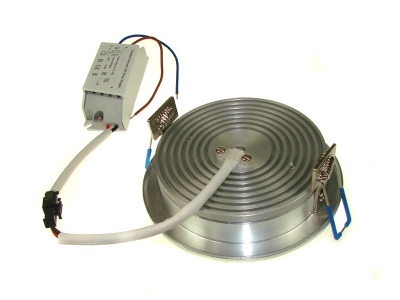 Downlight Led Power Cufe 1w*3+2w Biały Ciepły+czer