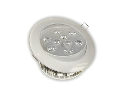 Downlight Led Power Albion  9w Biały Ciepły