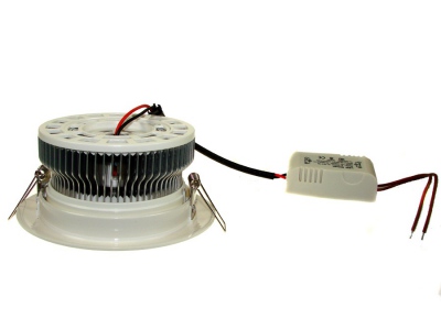 Downlight Led Power Albion  9w Biały Ciepły