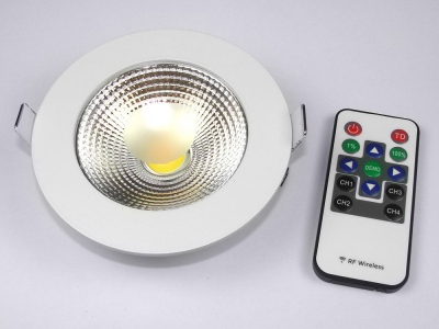 Downlight Led Leo  5w  Dw ściemnialny Z Pilotem