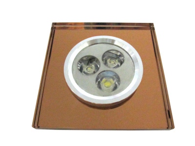 Downlight Led Power Jang Coffee 3*1w Biały Ciepły