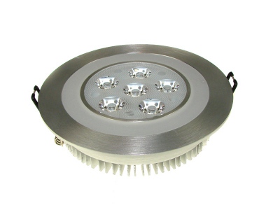 Downlight Led Power Flea 1w*6+3w Biały Ciepły+czer