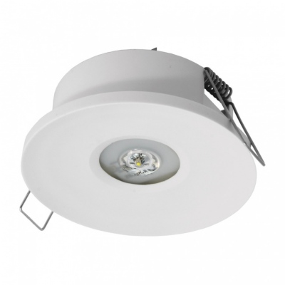 Oprawa Axp Ip65/20 Led 3w 370lm (opt. Koryt.) 1h Jednozadaniowa At Biała