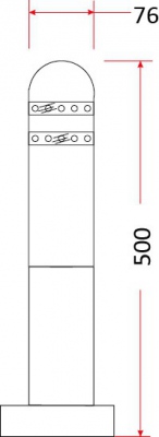 Lampa stojąca Oval 50