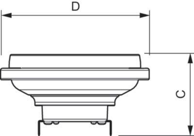 Mas Ledspotlv D 20-100w 827 Ar111 24d
