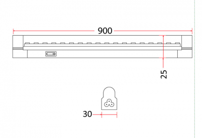Oprawa Podszafkowa Op-202-120 Led 120