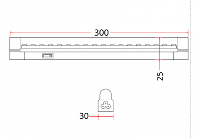 Oprawa Podszafkowa Op-202-40 Led 40