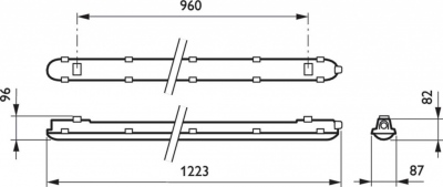 Wt120c Led40s/840 Psd L1200