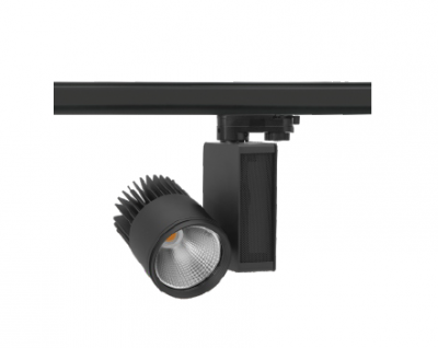 Reflektor 3-fazowy Potago LED 26W 24° Czarny