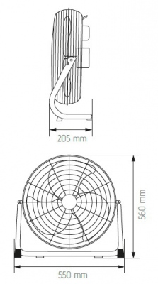 Wentylator podłogowy Veneto-46c