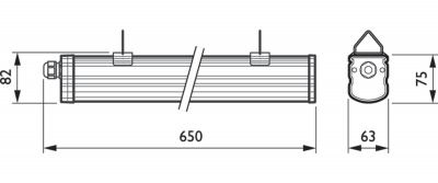 Wt060c Led18s/840 Psu L600