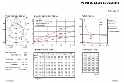 Wt060c Led56s/840 Psu L1500