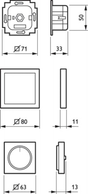 Uid8620/00 Dali Dimmer
