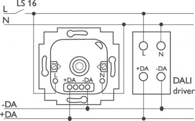 Uid8620/00 Dali Dimmer