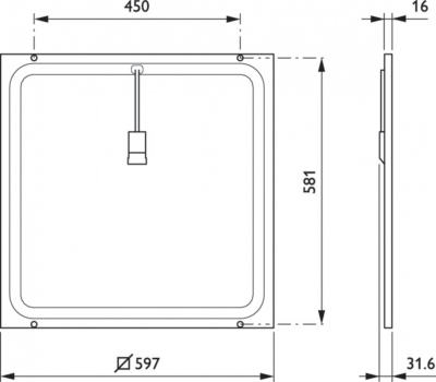 Rc132v Led36s/840 Psu W60l60 Oc