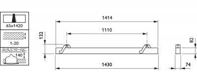 Rc140b Led48s/840 Psd Vpc Pi5 L1430