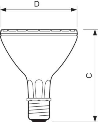 Mc Cdm-r Elite 70w/942 E27 Par30l 30d