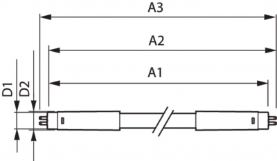 Mas Ledtube Hf 1200mm Ho 26w 830 T5