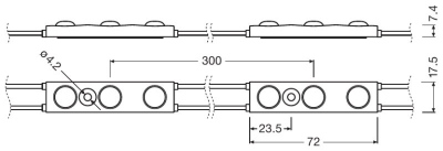 Moduły LED Ba-l-pl 840 G15 D 50w 12v