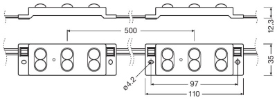 Ba-xl-pl 830 G15 D 100w 24v
