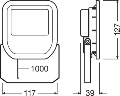 Floodlight Led 10w/4000k Ip65 White