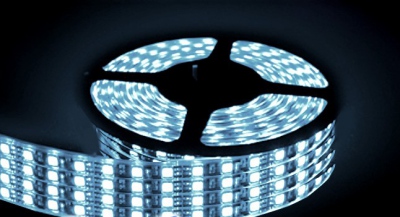 Taśma Led Cobras 3528 Biała Zimna 4,8m/2160 24v