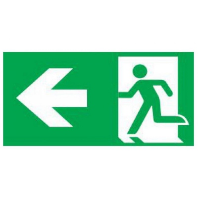 Piktogram Wyjście W Lewo Do Orion - Or7 (300X100Mm) / 39979