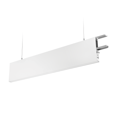 Oprawa zwieszana OPTILINE H200 środkowy 2000 zw DALI 5200lm/840 PLX płaski biały