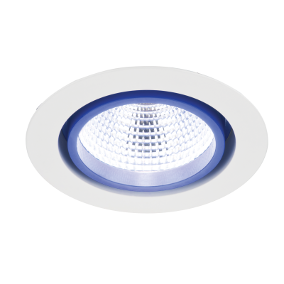 Oprawa downlight LUGSTAR PREMIUM LED p/t ED 1700lm/840 IP44 30° biały niebieski