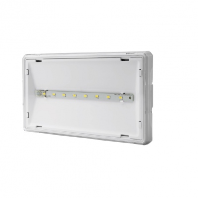 Oprawa Exit S Ip65 Eco Led 3w 1h Jednozadaniowa Biała