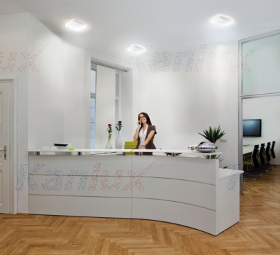 Oprawa oświetleniowa LED z czujnikiem ruchu Varso Led 24w-nw-l-se
