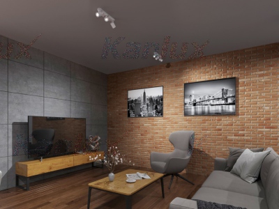 Oprawa ścienno-sufitowa Laurin EL-3I W