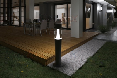 Oprawa architektoniczna z wymiennym źródłem światła Invo TR 77-O-GR