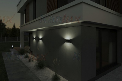 Oprawa elewacyjna Biso LED EL 8W-GR
