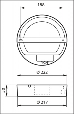 DN145C LED20S/840 PSU II WH