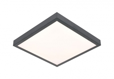 Plafon Led Vitali 24w 4000k Czujnik Mikrofalowy  Antracyt Ral 7016