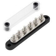 Busbar Solvian 48V 150A 6P M8 EL-DR1510 Busbar Solvian 48V 150A 6P M8 EL-DR1510