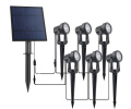 Lampa solarna LED 6000K 6x3W 4000mAh