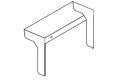 ORTUS WH WALL COVER RAL9016