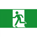 Piktogram Wyjście Ewakuacyjne Do Orion - Or9 (300X100Mm) / 39962