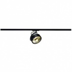 Reflektor Kalu Track Qpar111 Lamp, Czarna, Zawiera 1-f Adapter
