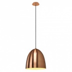 Lampa Para Cone 30 Wisząca, E27, Okrągła, Miedź, Max. 60w