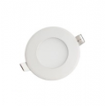 Panel Led Okrągły Wpuszczany 3w - 3000k
