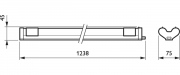 Bn060c 2xtled16/840 L1200
