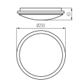 Plafoniera LED Orte LED 18W-NW-O